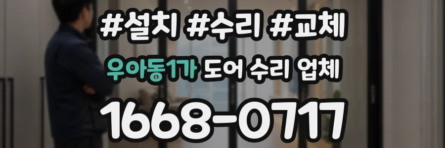 우아동1가 도어 수리 업체