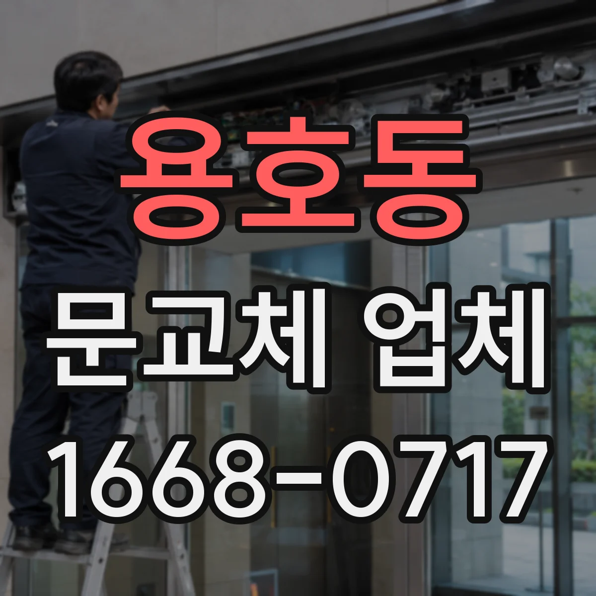 용호동 문교체 업체