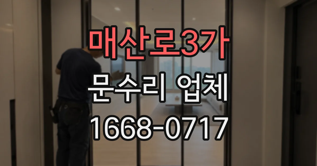 매산로3가 문수리 업체