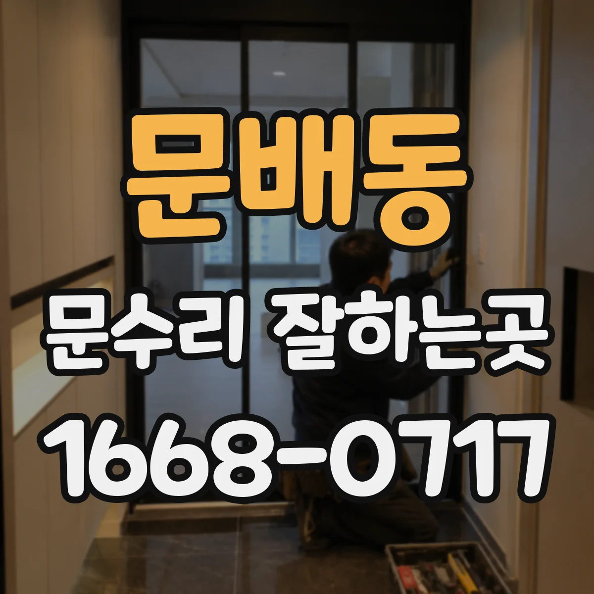 문배동 문수리 잘하는곳