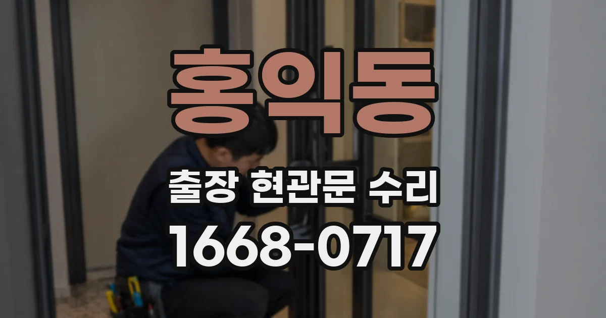 홍익동 출장 현관문 수리
