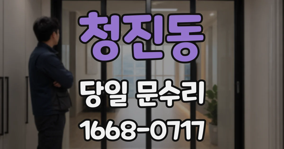 청진동 당일 문수리