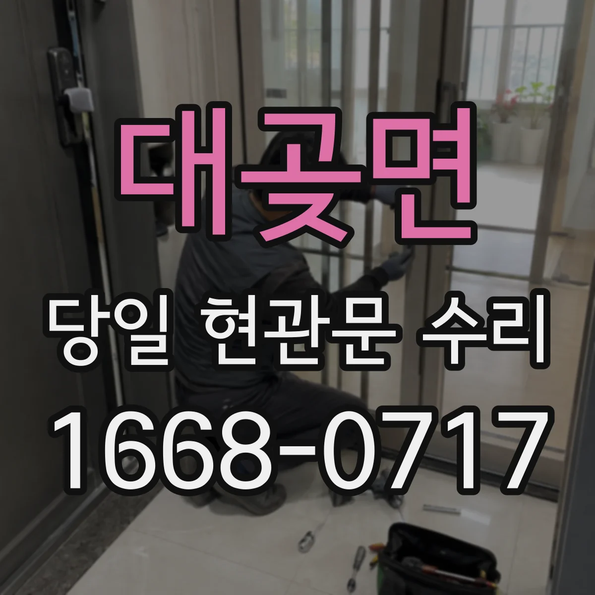 대곶면 당일 현관문 수리