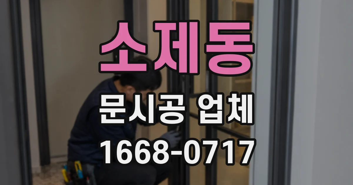 소제동 문시공 업체