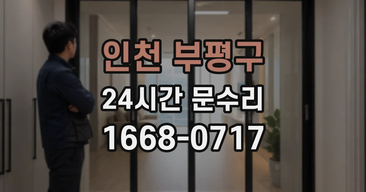 인천 부평구 24시간 문수리