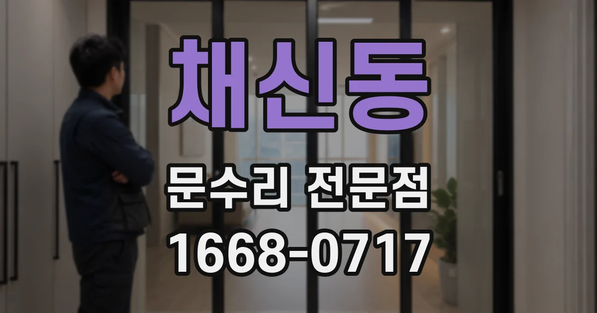 채신동 문수리 전문점
