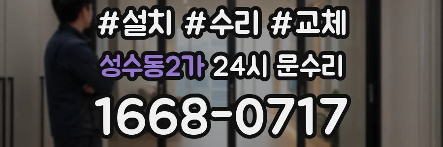 성수동2가 24시 문수리