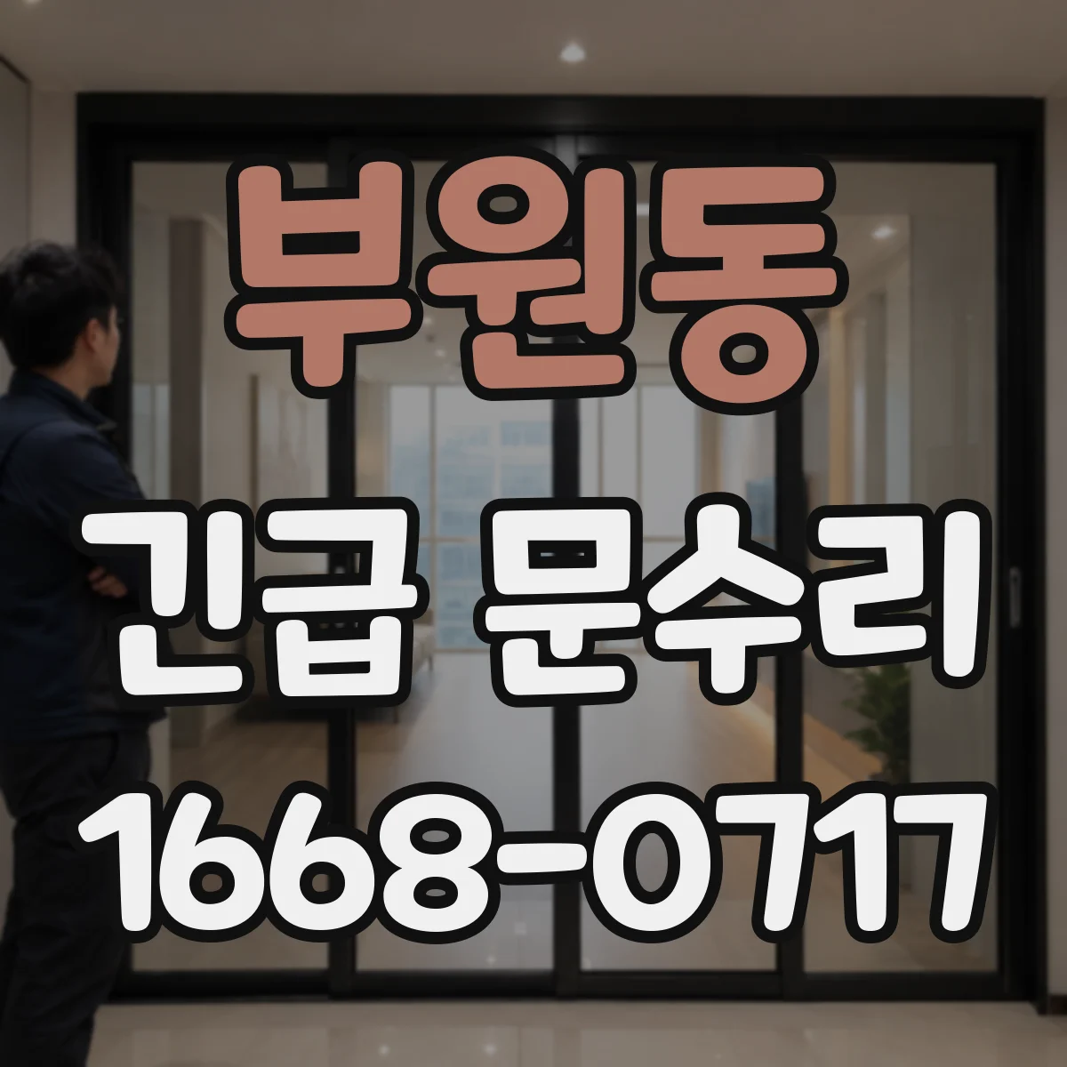 부원동 긴급 문수리