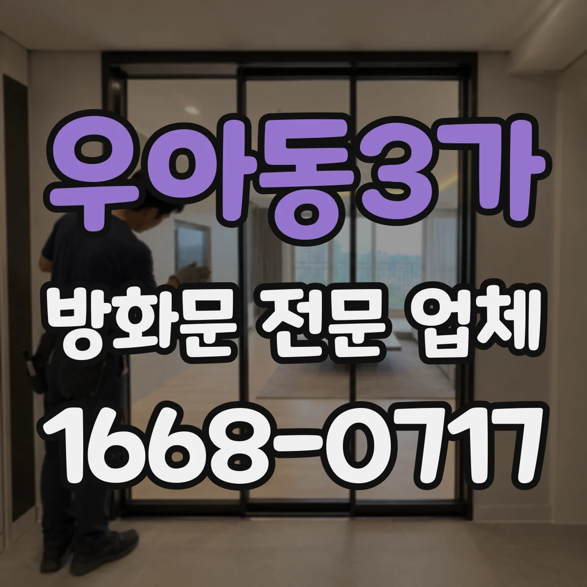 우아동3가 방화문 전문 업체