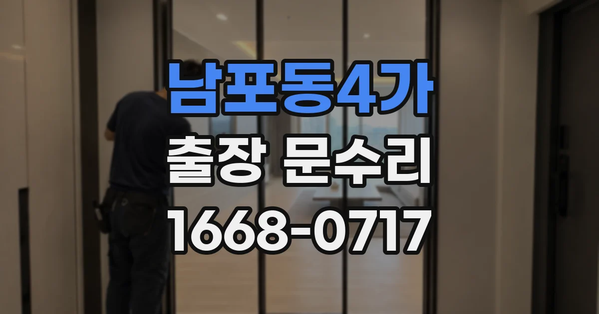 남포동4가 출장 문수리