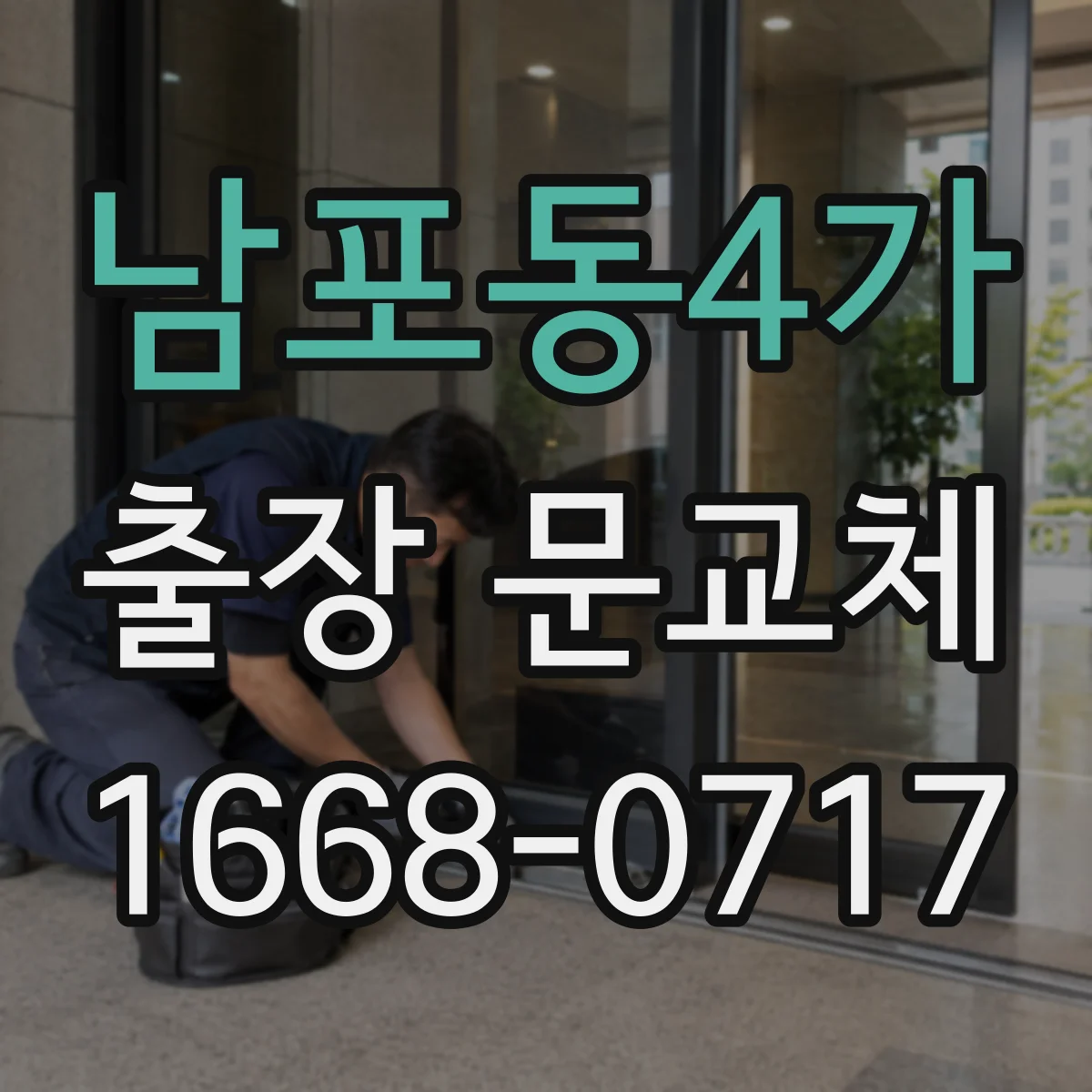 남포동4가 출장 문교체