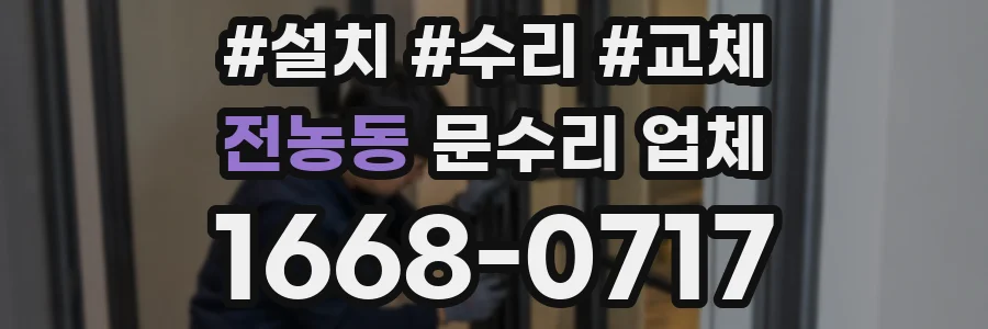 전농동 문수리 업체