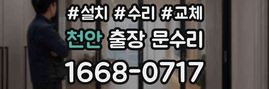 천안 출장 문수리