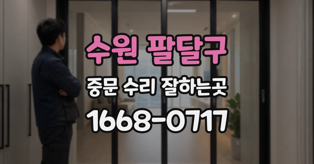 수원 팔달구 중문 수리 잘하는곳