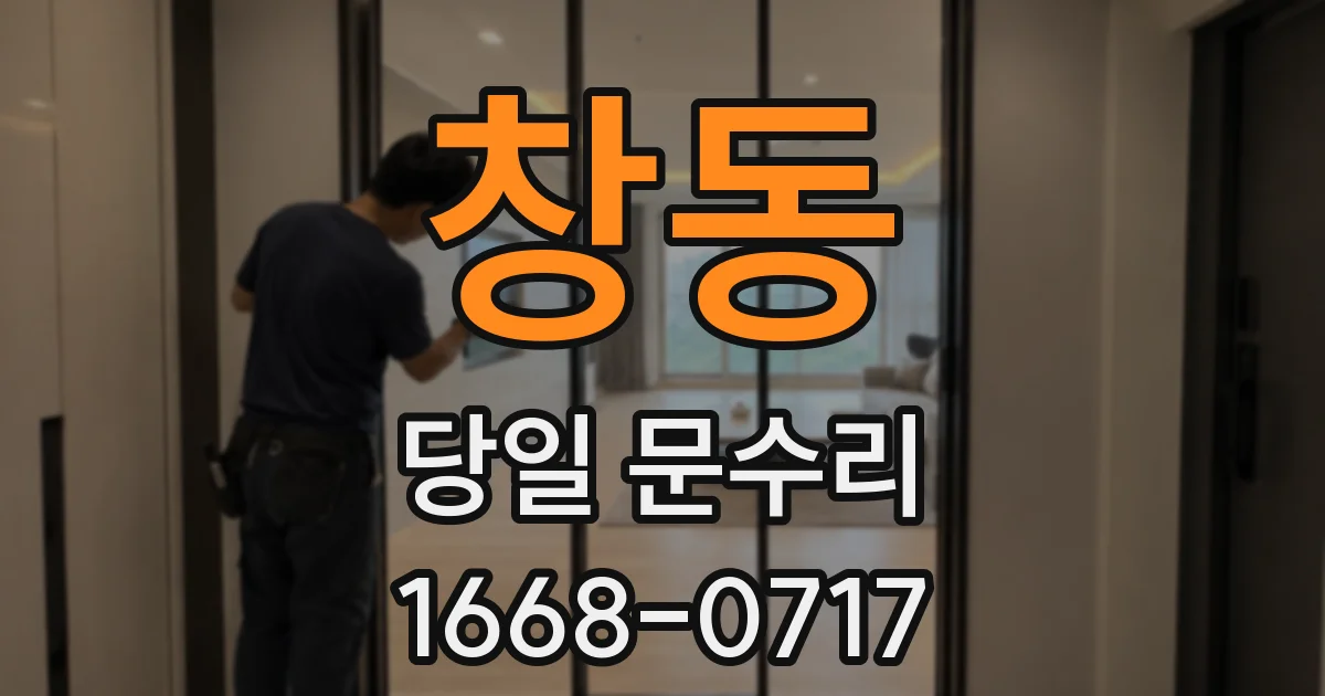 창동 당일 문수리