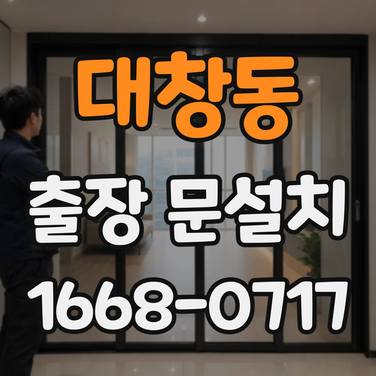 대창동 출장 문설치