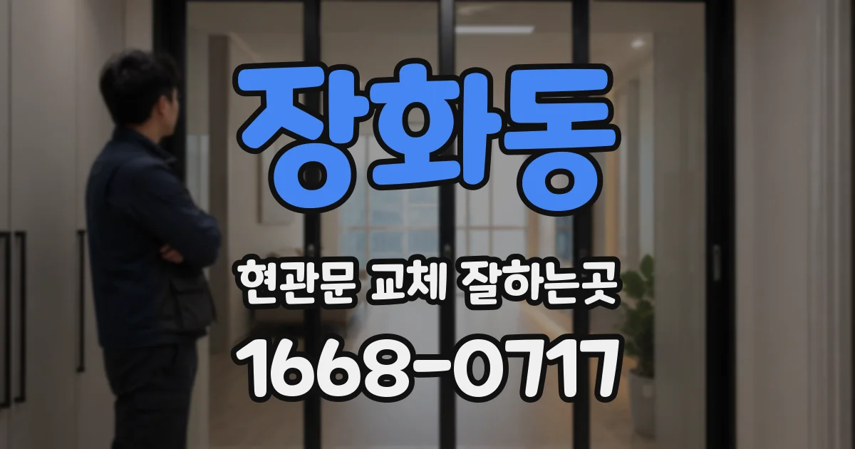 장화동 현관문 교체 잘하는곳