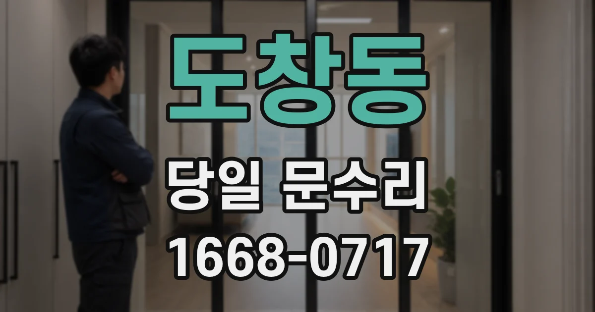 도창동 당일 문수리