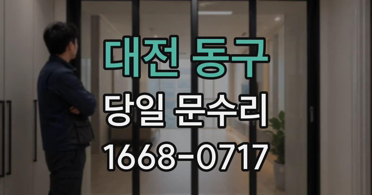 대전 동구 당일 문수리