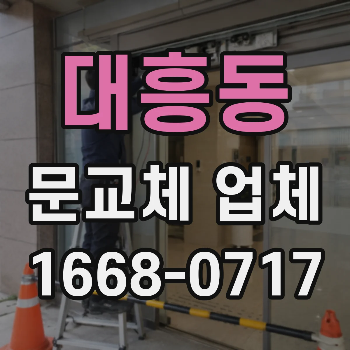 대흥동 문교체 업체