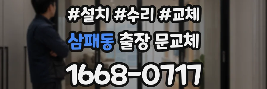 삼패동 출장 문교체
