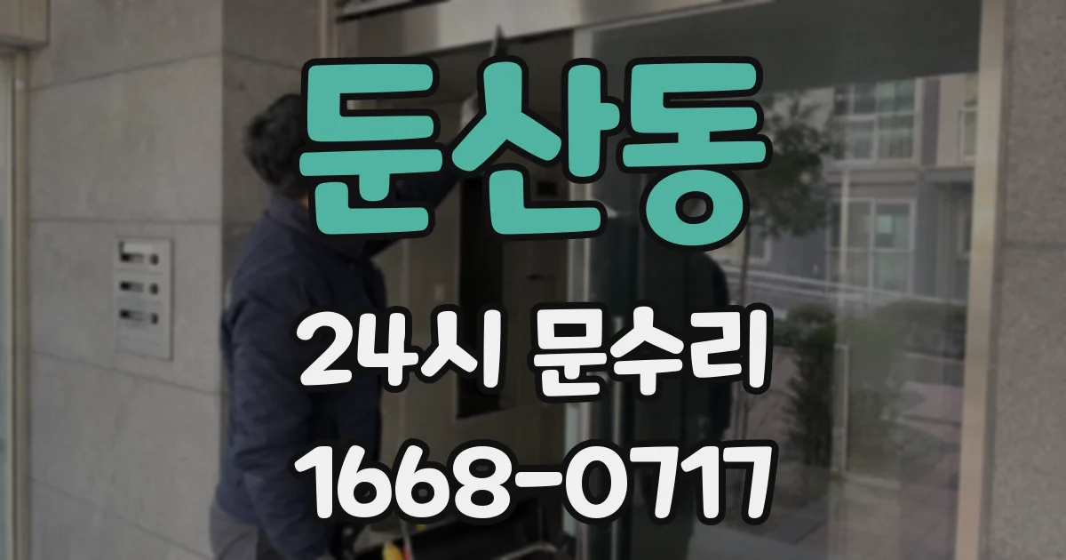 둔산동 24시 문수리