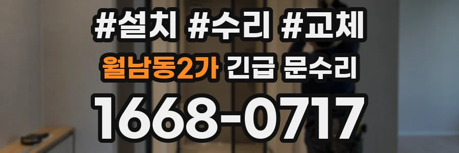 월남동2가 긴급 문수리