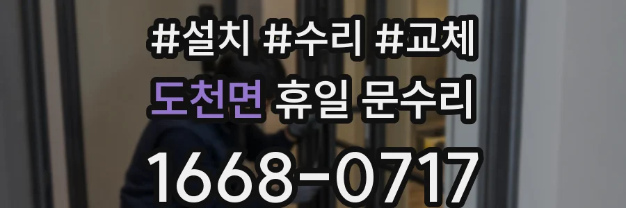 도천면 휴일 문수리