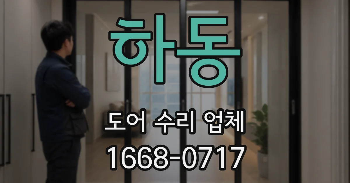 하동 도어 수리 업체