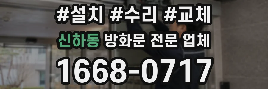 신하동 방화문 전문 업체