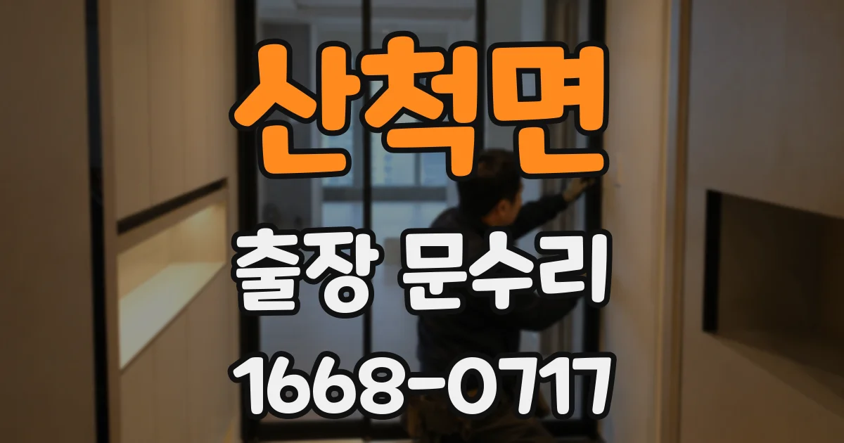 산척면 출장 문수리