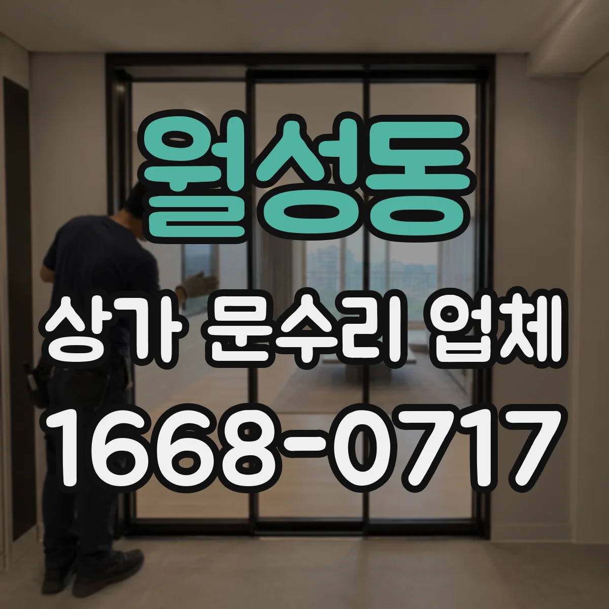 월성동 상가 문수리 업체
