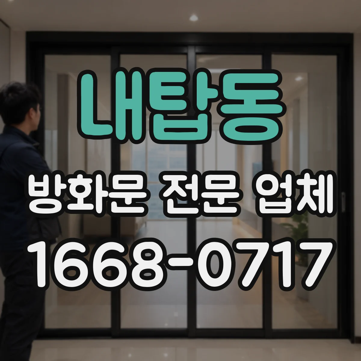 내탑동 방화문 전문 업체