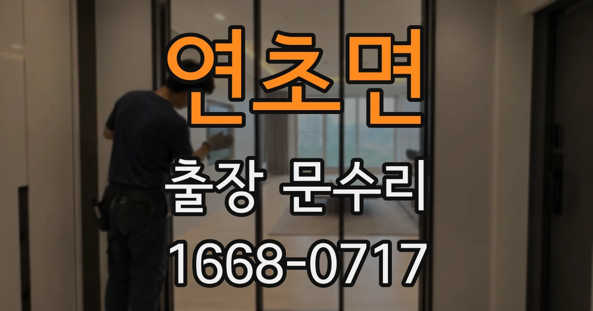 연초면 출장 문수리