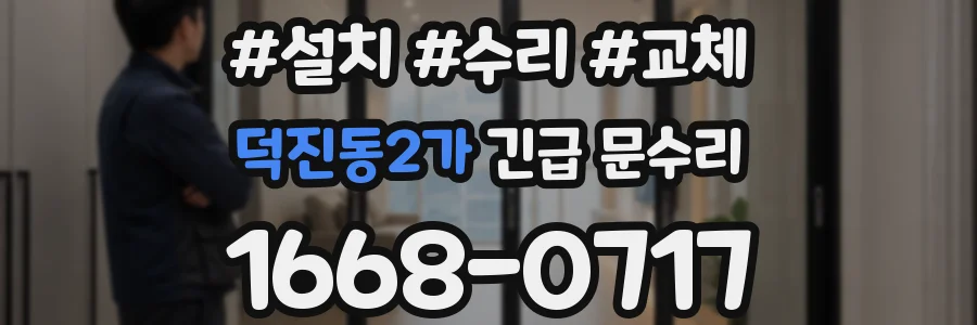 덕진동2가 긴급 문수리