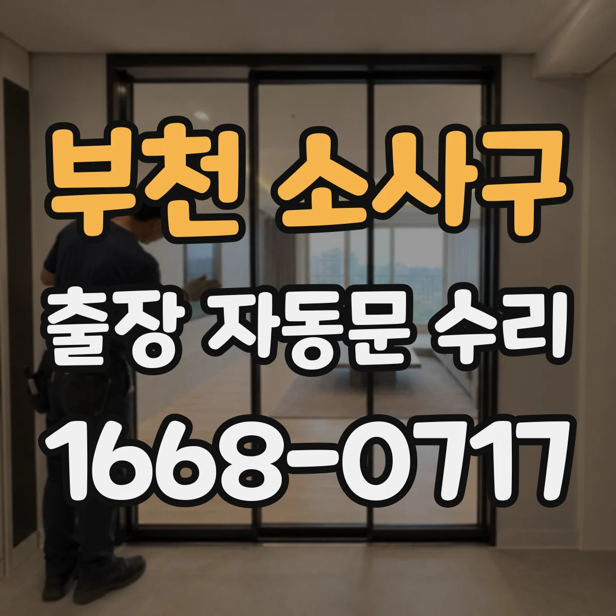 부천 소사구 출장 자동문 수리