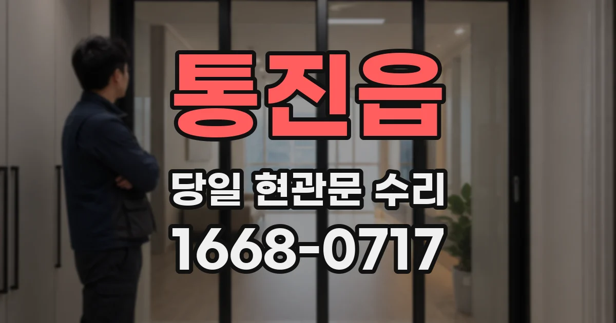 통진읍 당일 현관문 수리
