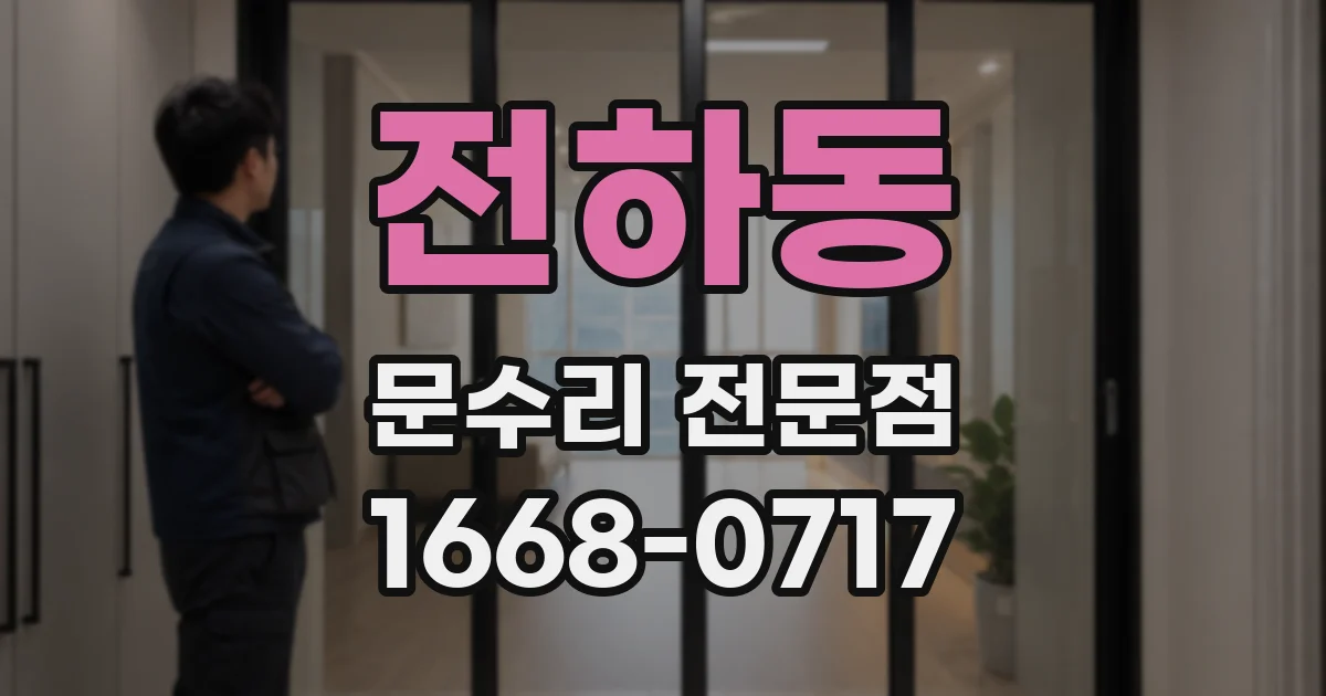 전하동 문수리 전문점