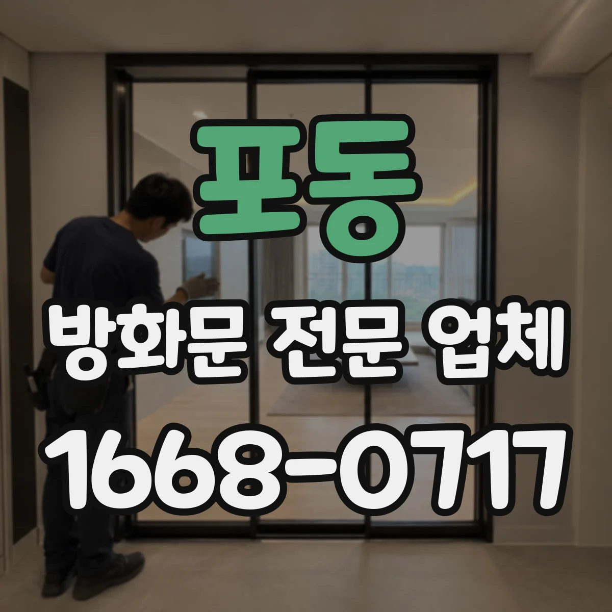 포동 방화문 전문 업체