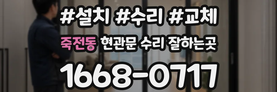 죽전동 현관문 수리 잘하는곳