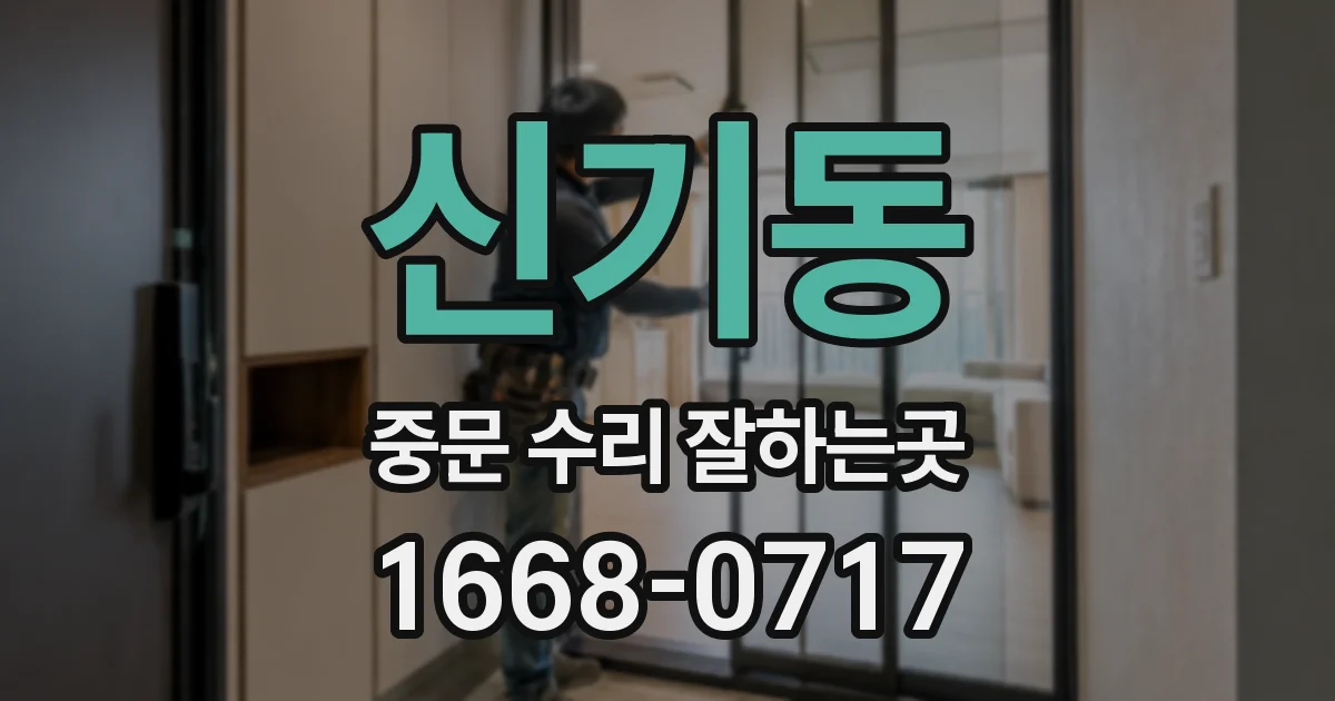 신기동 중문 수리 잘하는곳