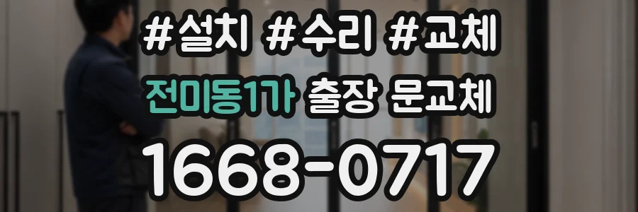 전미동1가 출장 문교체
