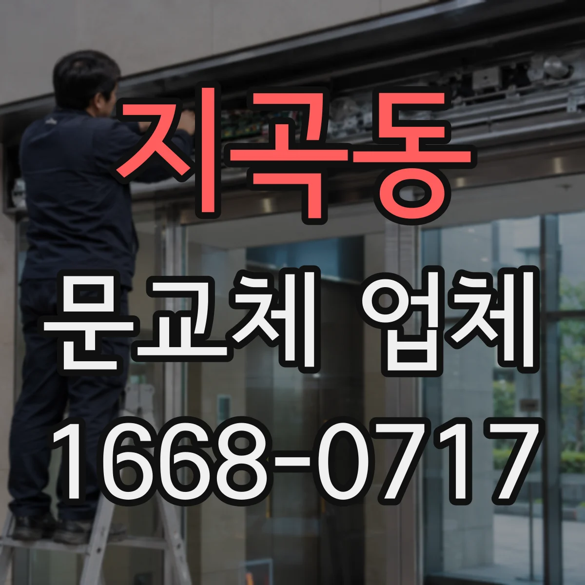 지곡동 문교체 업체