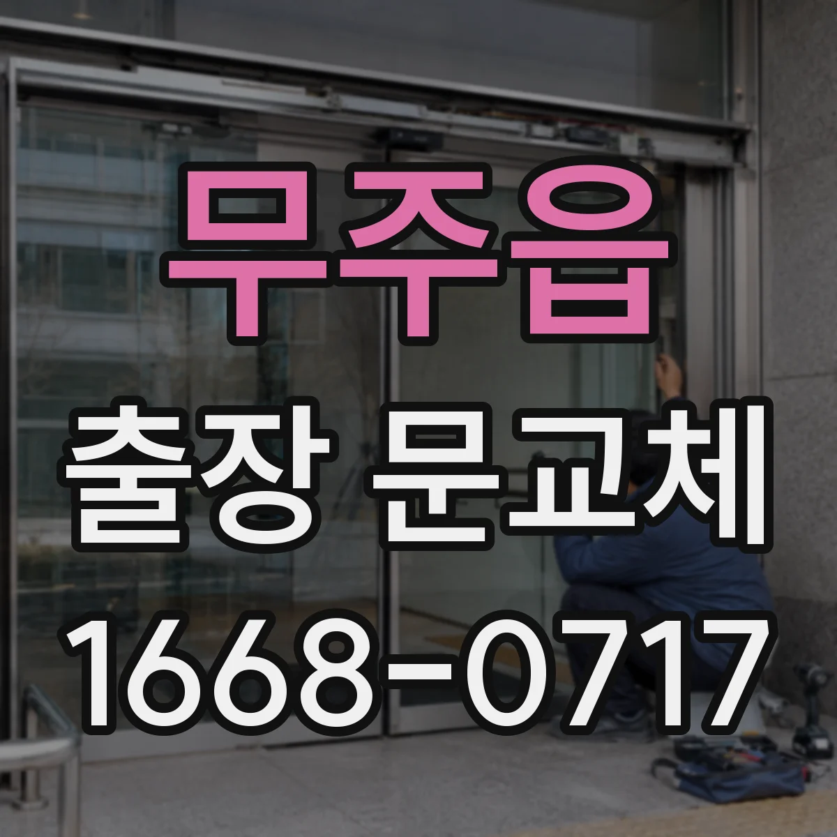 무주읍 출장 문교체