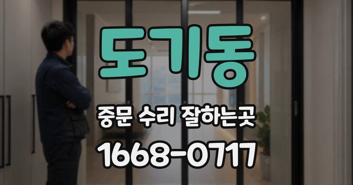 도기동 중문 수리 잘하는곳