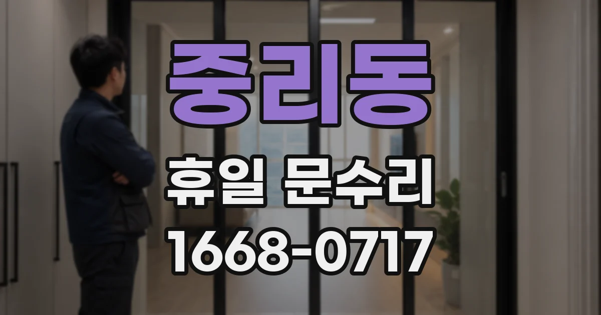 중리동 휴일 문수리