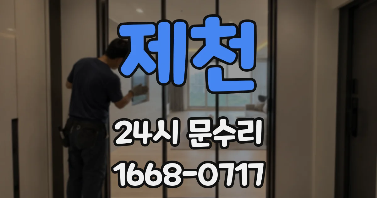 제천 24시 문수리