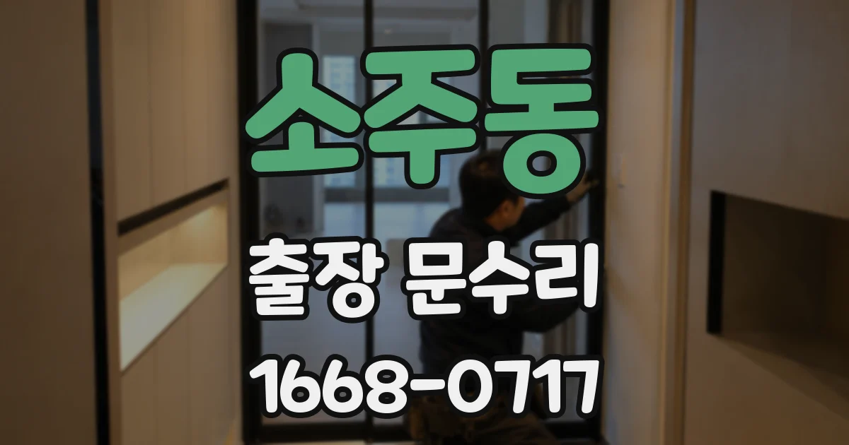 소주동 출장 문수리