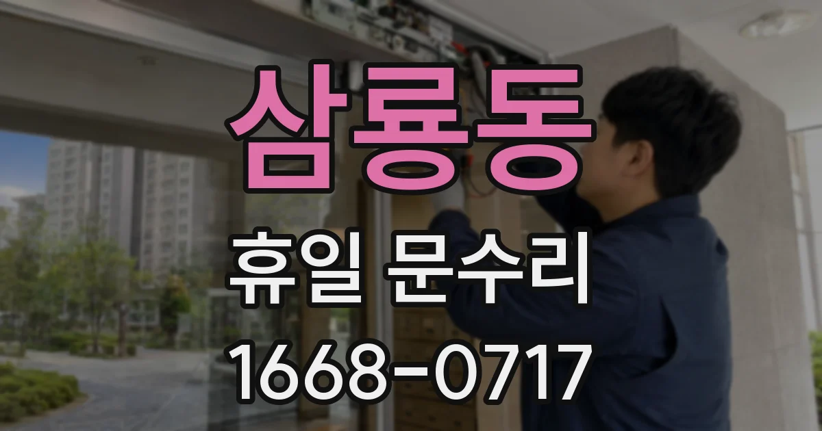 삼룡동 휴일 문수리