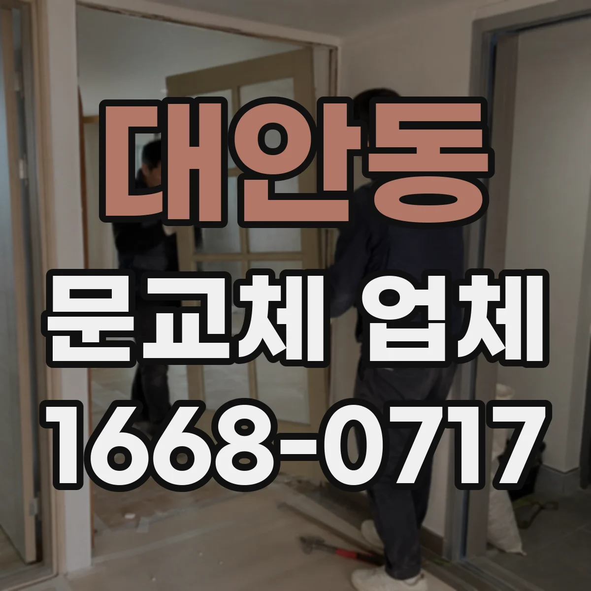 대안동 문교체 업체
